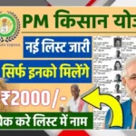 PM Kisan New Beneficiary List 2026